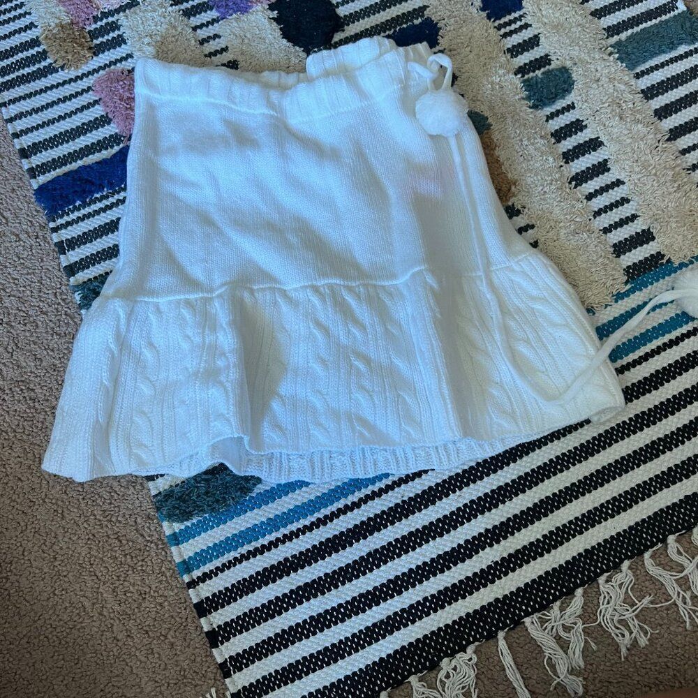 Sugar Thrillz white mini skirt small